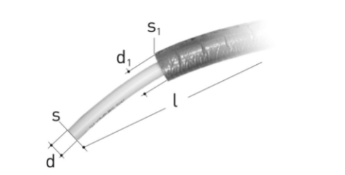 Ống JRG Sanipex MT dạng cuộn, lớp cách nhiệt 10mm